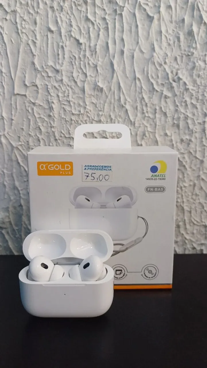 Fone de ouvido Bluetooth novo 