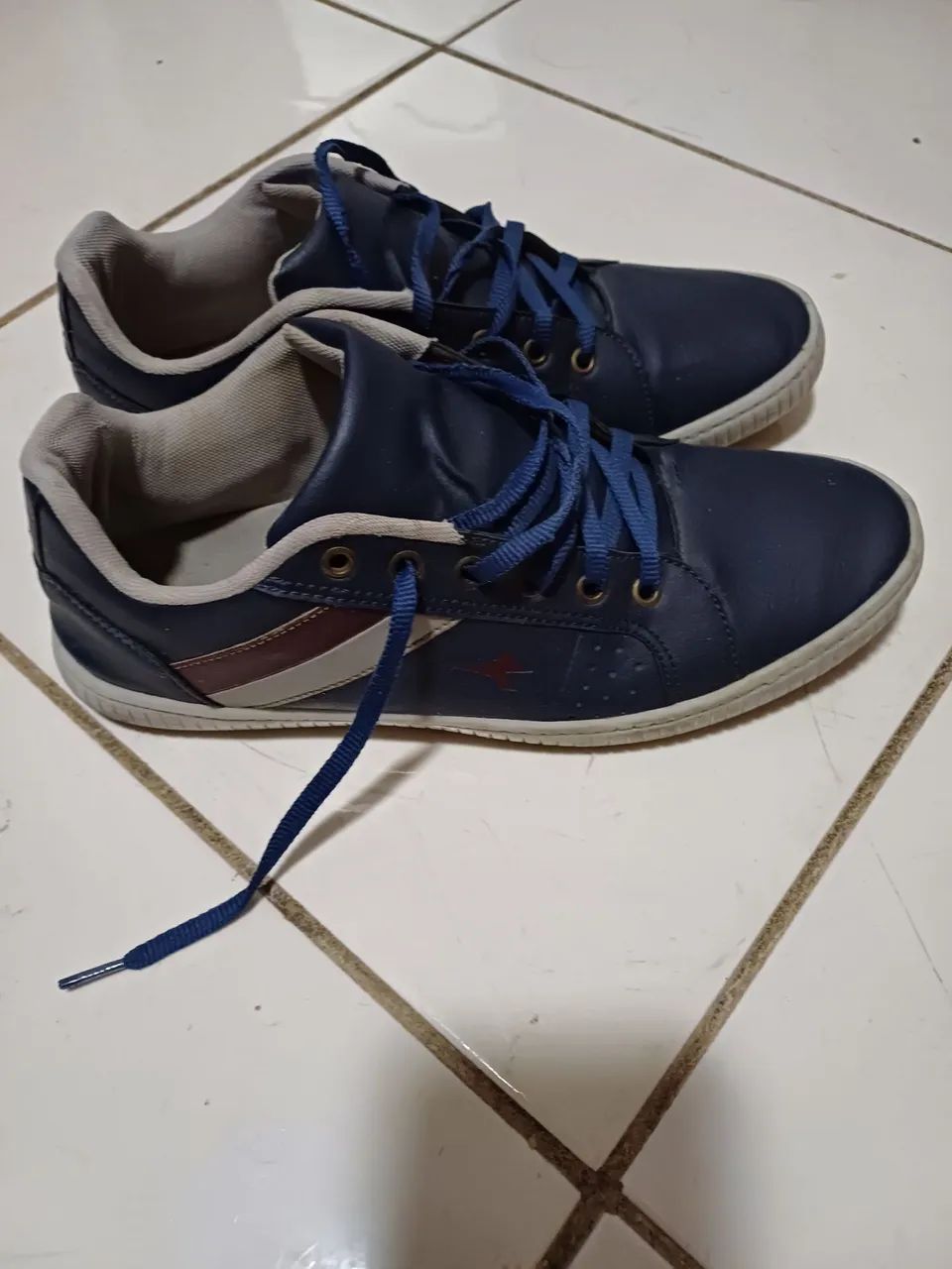 Tênis Azul Masculino - Foto 2