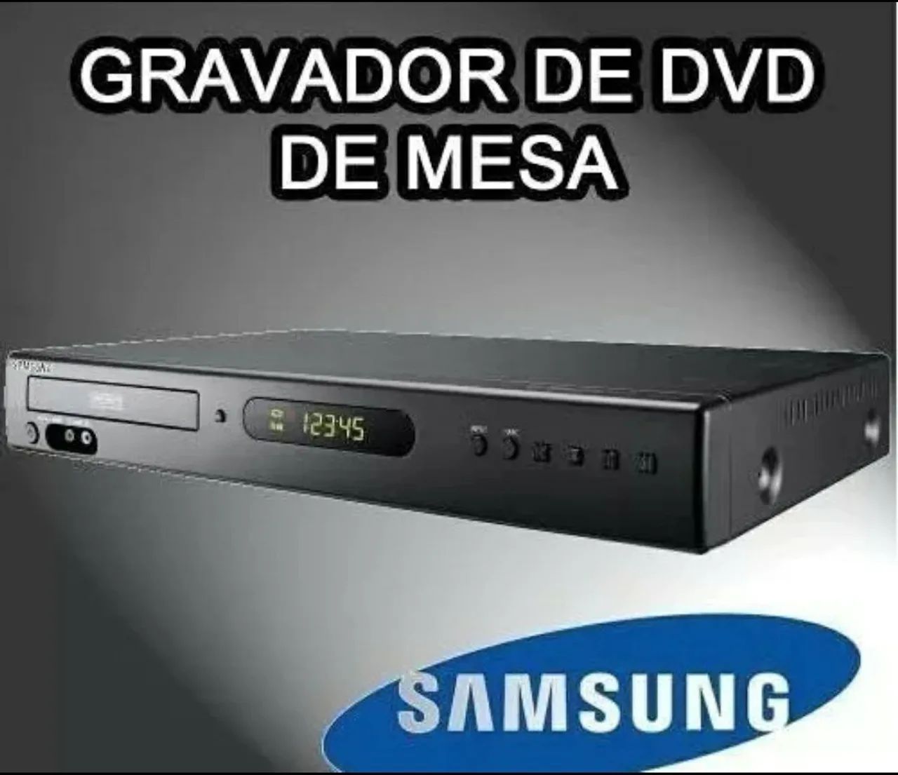 Gravador Dvd De Mesa Samsung R170 - Nacional / Pal-m