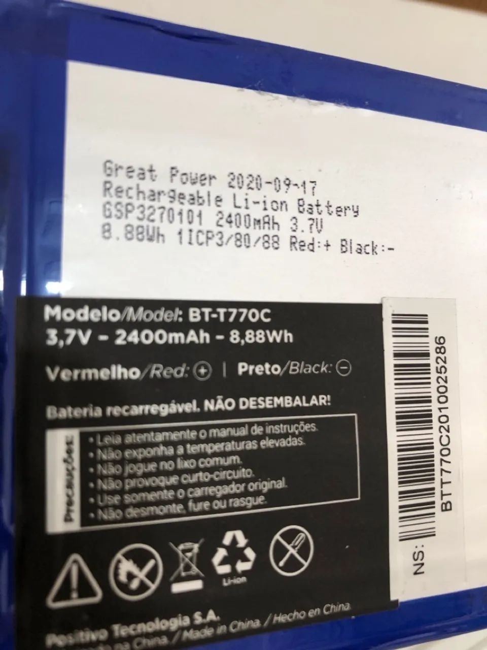 Bateria de tablet positivo  - Foto 2