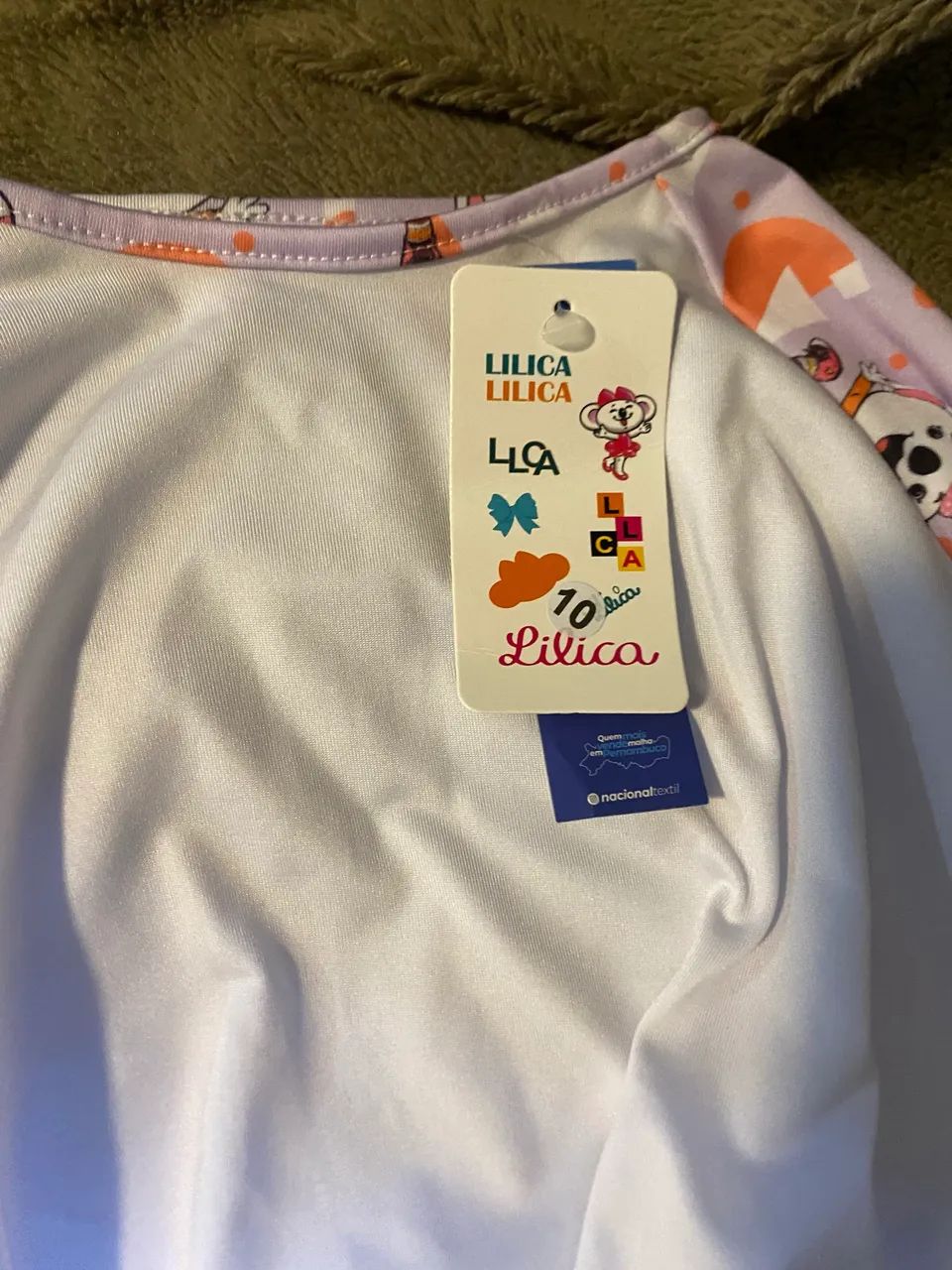 Bíquini infantil Novo- com short  - Foto 4