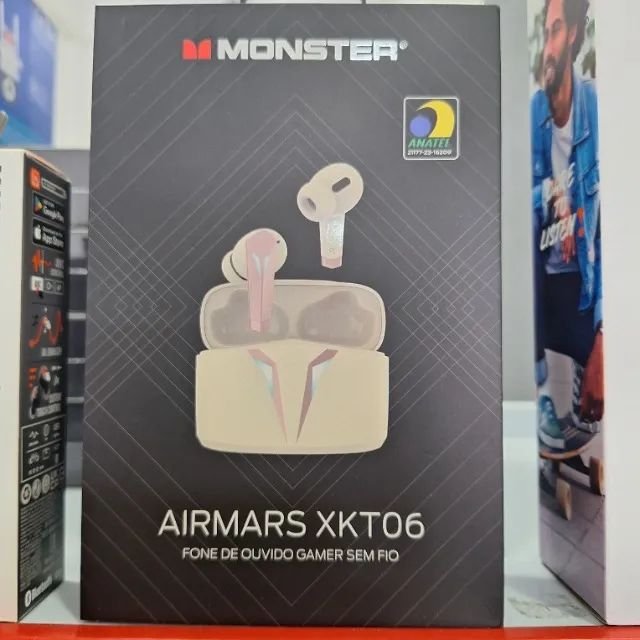 Fone de Ouvido Bluetooth Gamer Baixa Latência