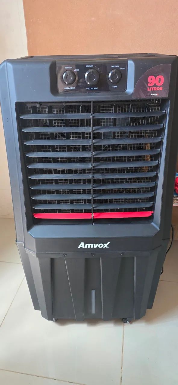 Climatizador De Ar 90 Litros Frio Amvox Acl 9022 Cor Preto