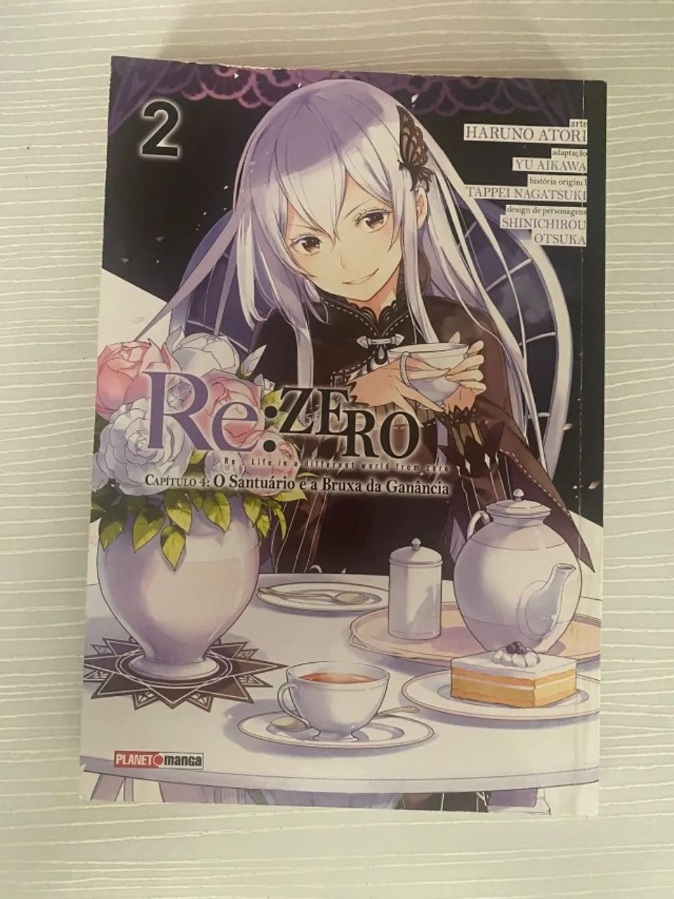Mangás avulsos Re:Zero, tão conservado que parece novo, para exigentes - Foto 4