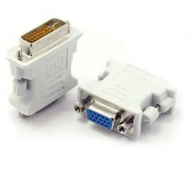 Adaptador Dvi-i 24+5 Pinos Macho P/ Vga 15 Pinos Femea - COD 1079
