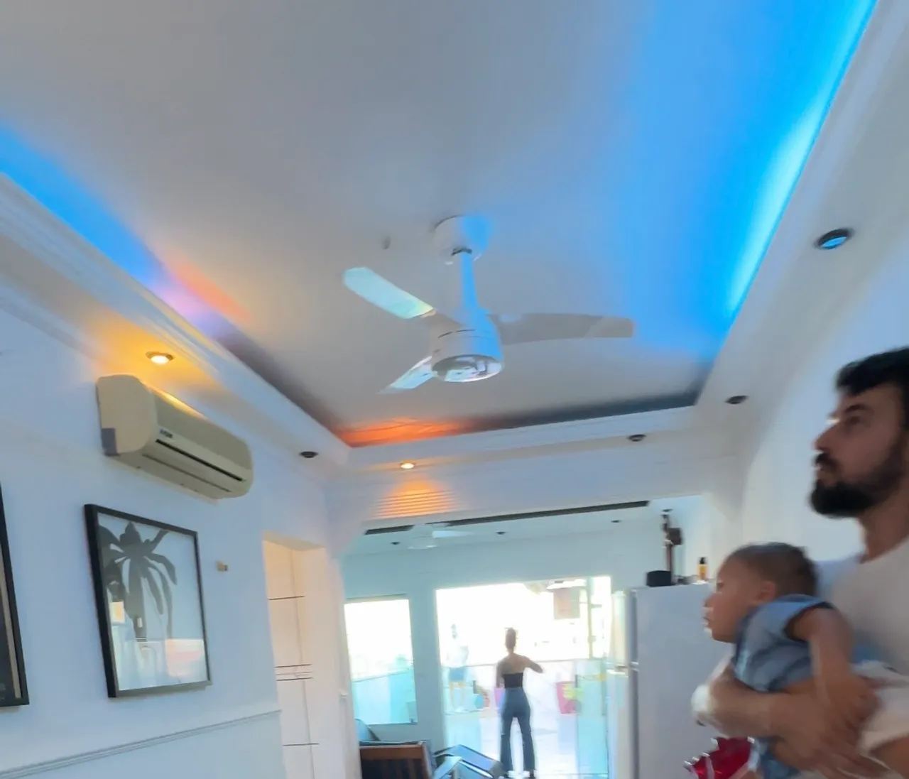 Lâmpadas fluorescente Azul e reatores 2x40w