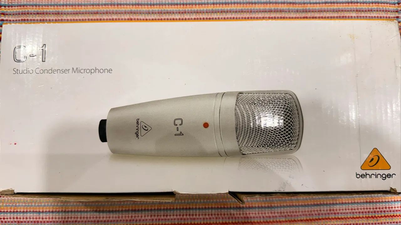 Microfone Behringer C-1 Condensador !!!!impecável !!! - Foto 3