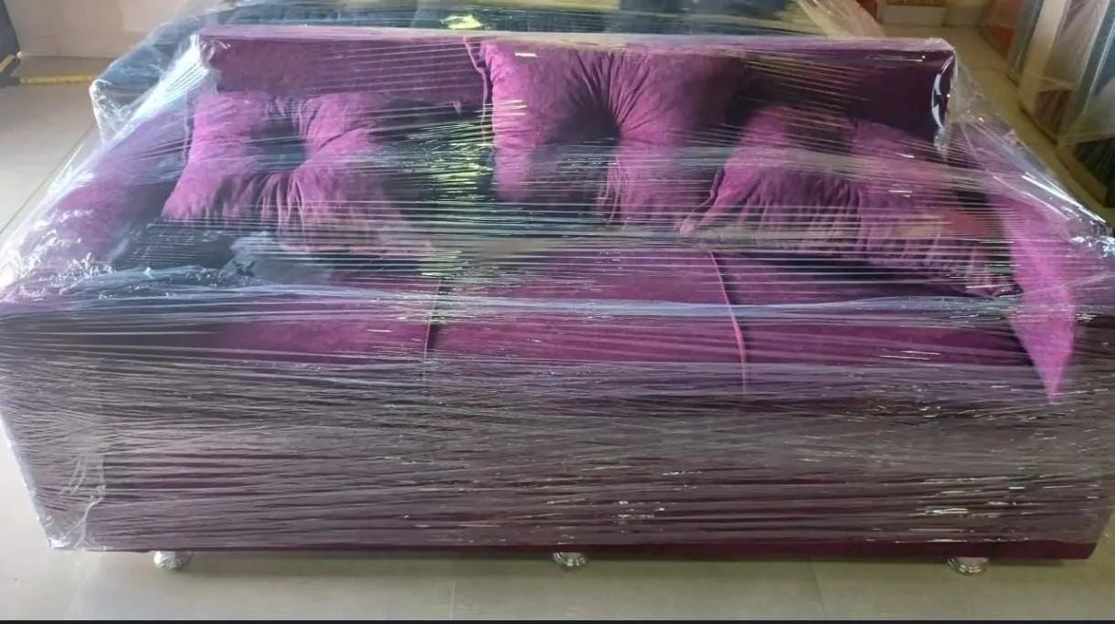 SOFÁ 3  LUGARES COM PUFF ENTREGA GRÁTIS  - Foto 3