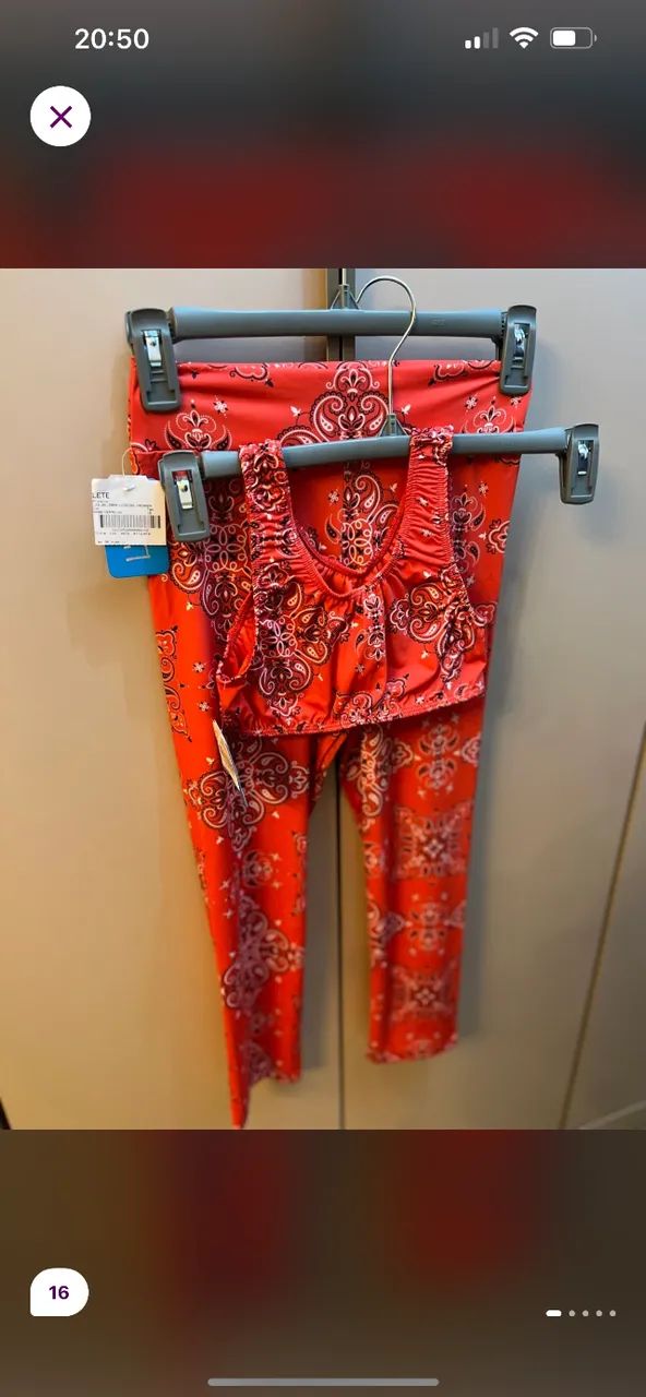 Conjunto infantil de ginástica/ academia leté
