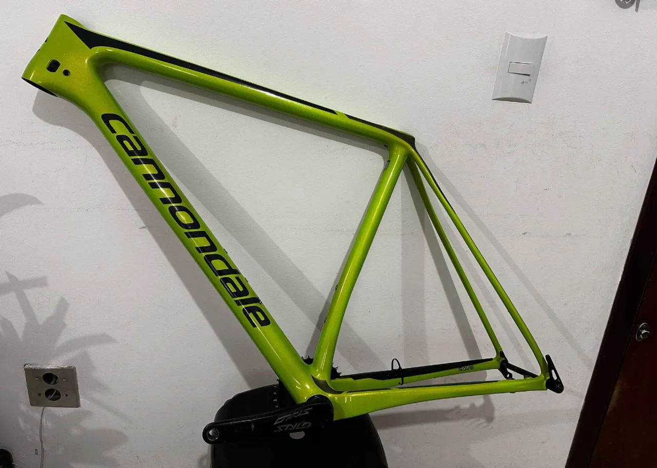 Quadro Cannondale F-si Carbono Ano 2019 Verde Xl