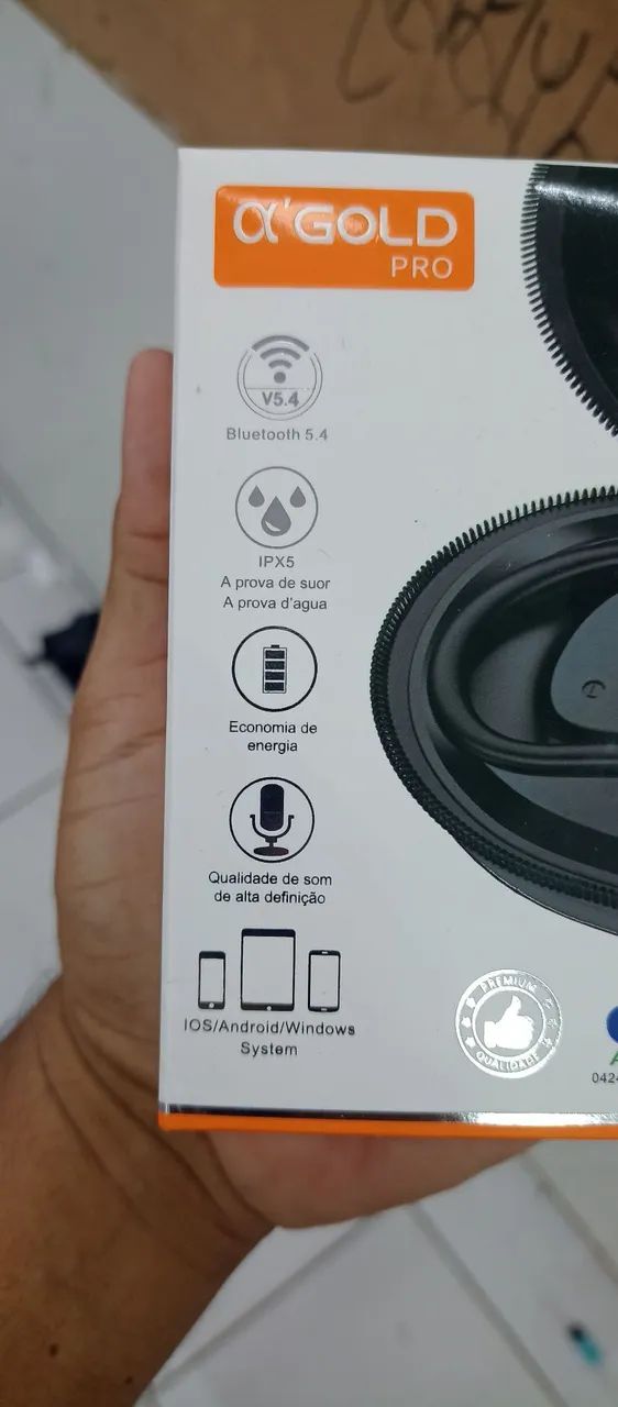 FONE DE OUVIDO BLUETOOTH GOLD PRO FN-B21A - Foto 2