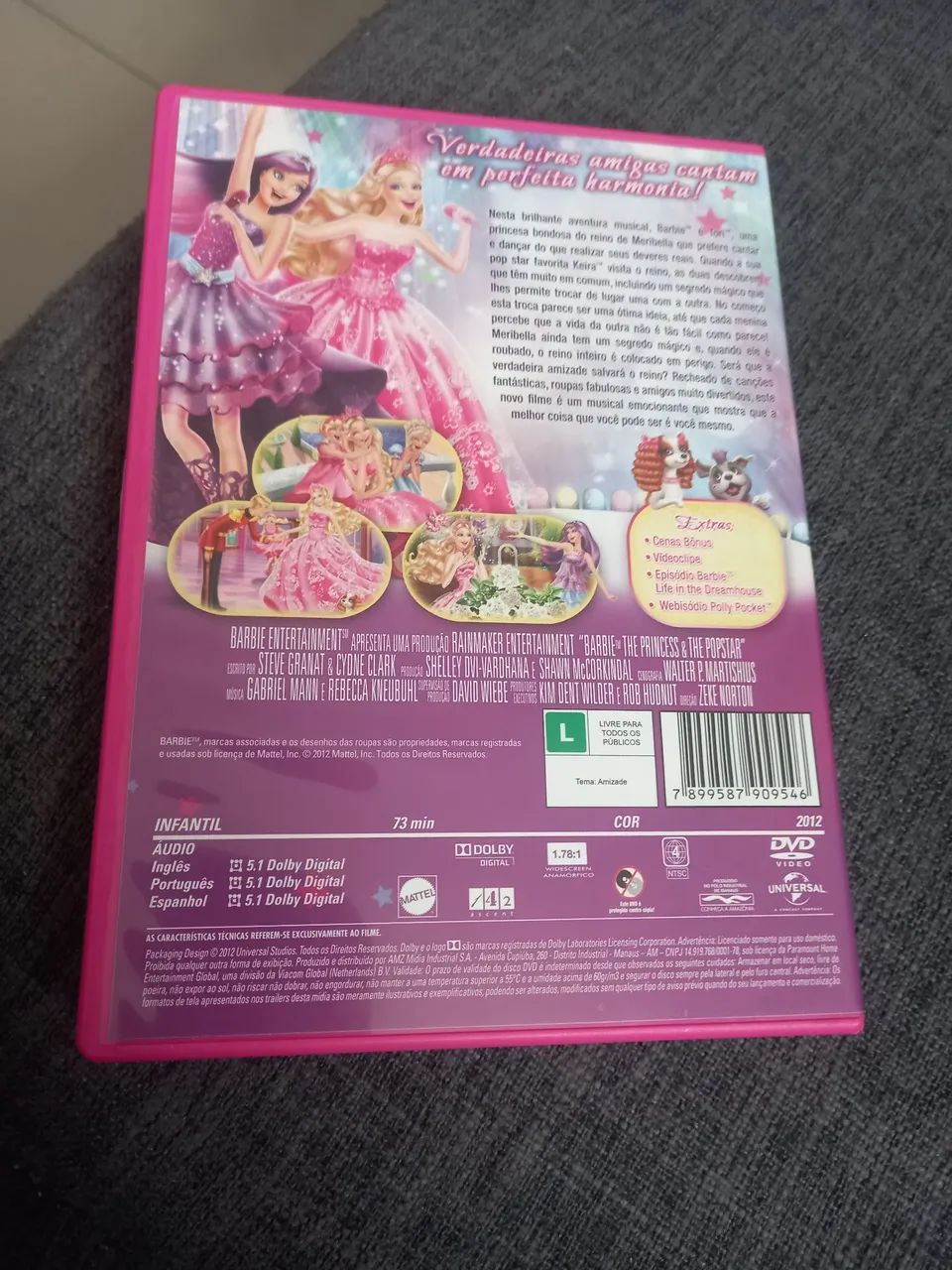DVD Barbie Princesa Pop Star - Foto 2