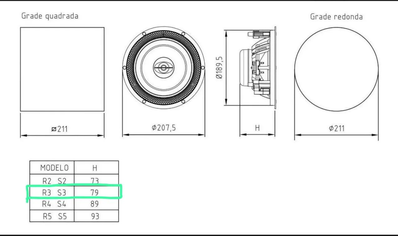 Auto-falante BSA 64292073087874121