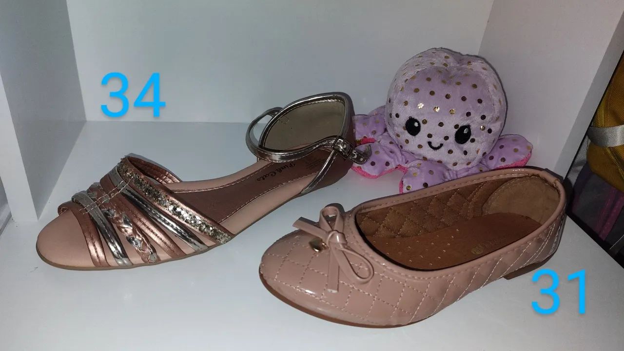Sapatos  - Tamanhos 31 e 34