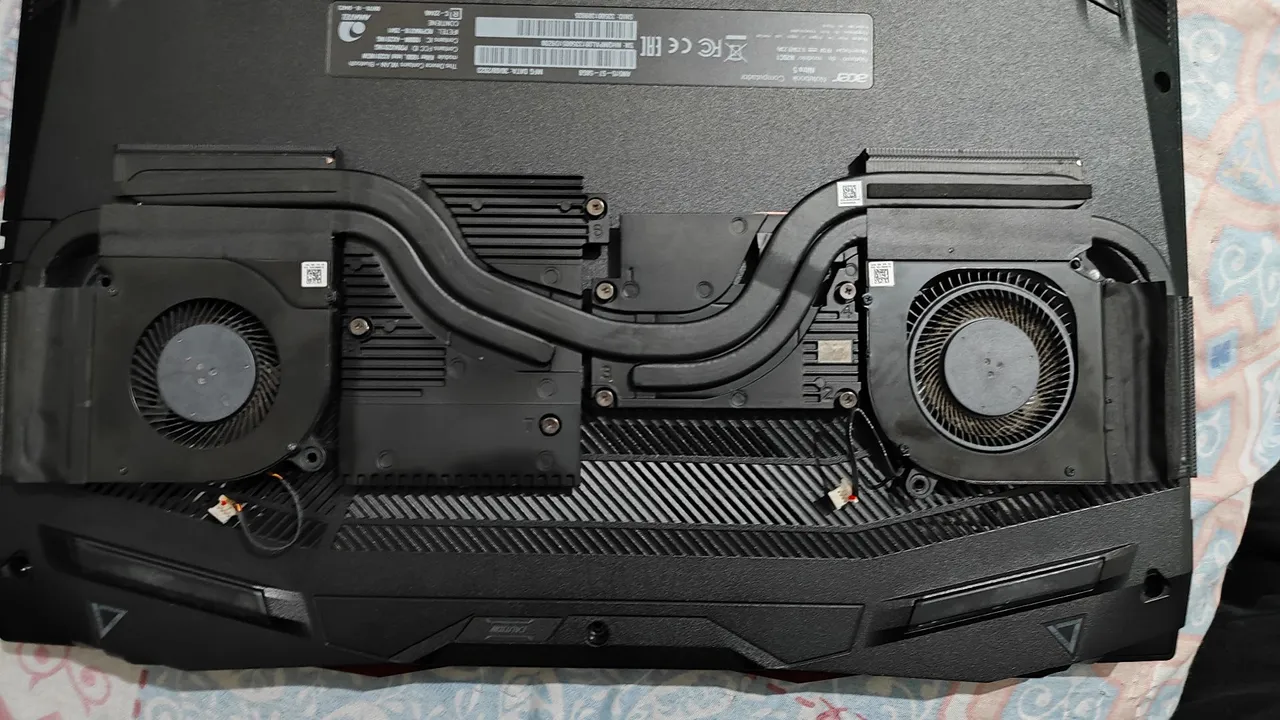 Dissipador + Coolers para Acer Nitro AN515-57
