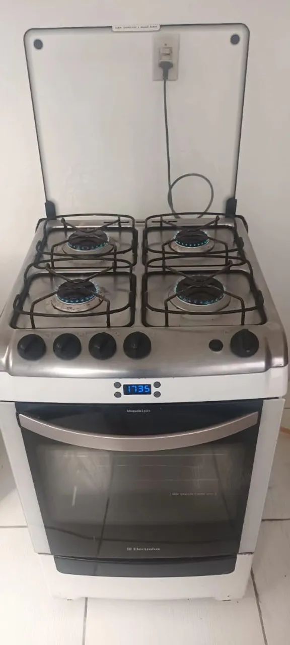 Fogão Electrolux 4 Bocas Temporizador Digital  - Foto 4