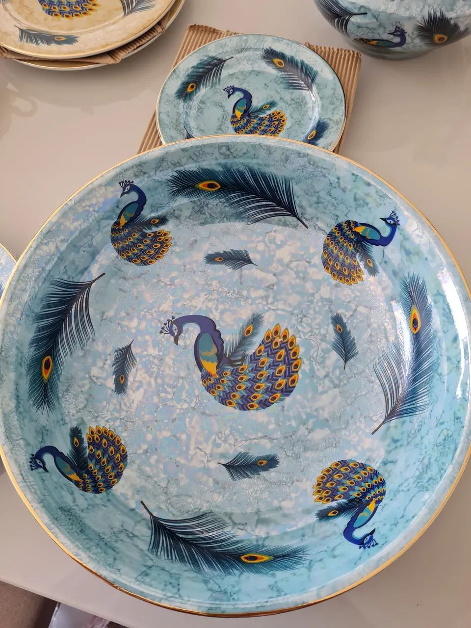 Igbá Ibá de Logun Edé de luxo - Porcelana fina 11 peças - Foto 3