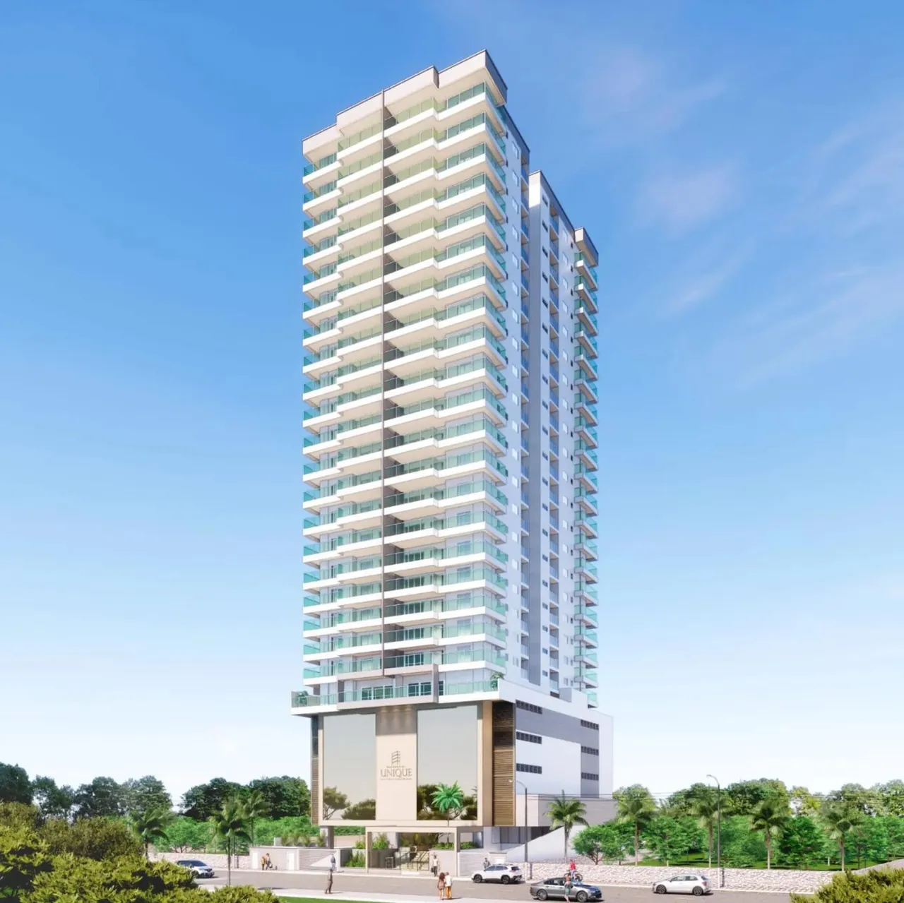 Apartamento para Venda em Praia Grande, Canto do Forte, 3 dormitórios, 2 suítes, 1 banheir
