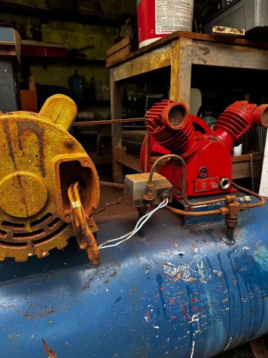 Compressor de Ar 120 litros | usado - Foto 4