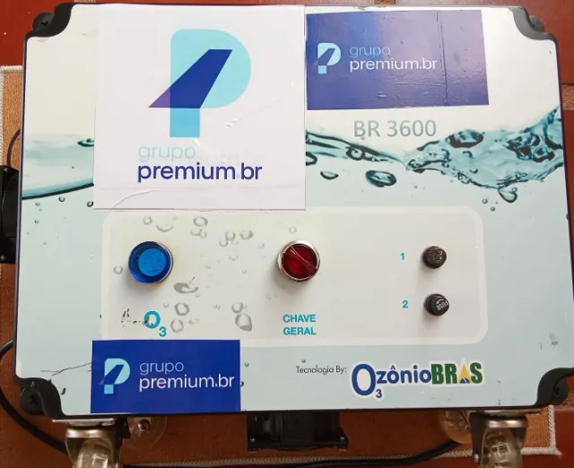 Maquina Gerador de Ozônio O3 OZÔNIOBRAS SERIE 3600BR 107, 220V - Digital.