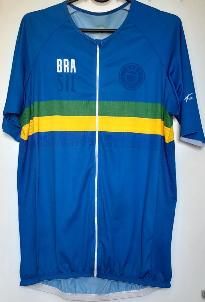 Camiseta de Ciclismo Brasil