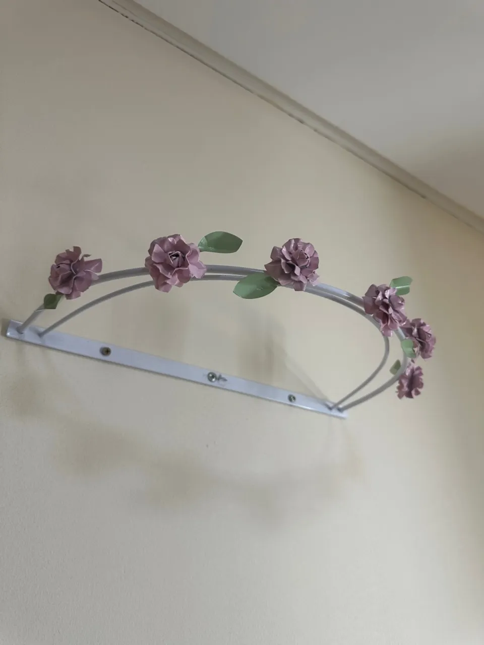 Dossel floral/ Arco decorativo para mosquiteiro quarto de bebê