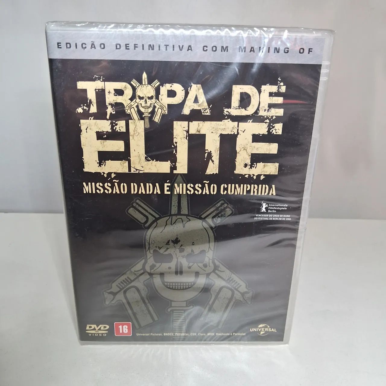 DVD - Tropa de Elite Original ( Lacrado)