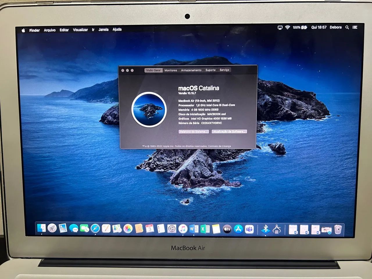 MacBook Air (13-inch, Mid 2012) - 技術仕様 - Apple サポート