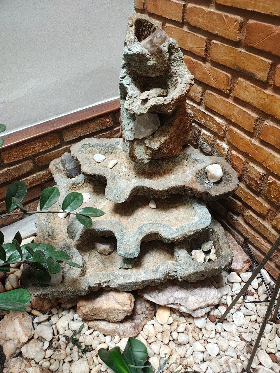 Cascata de pedra para jardim  - Foto 2