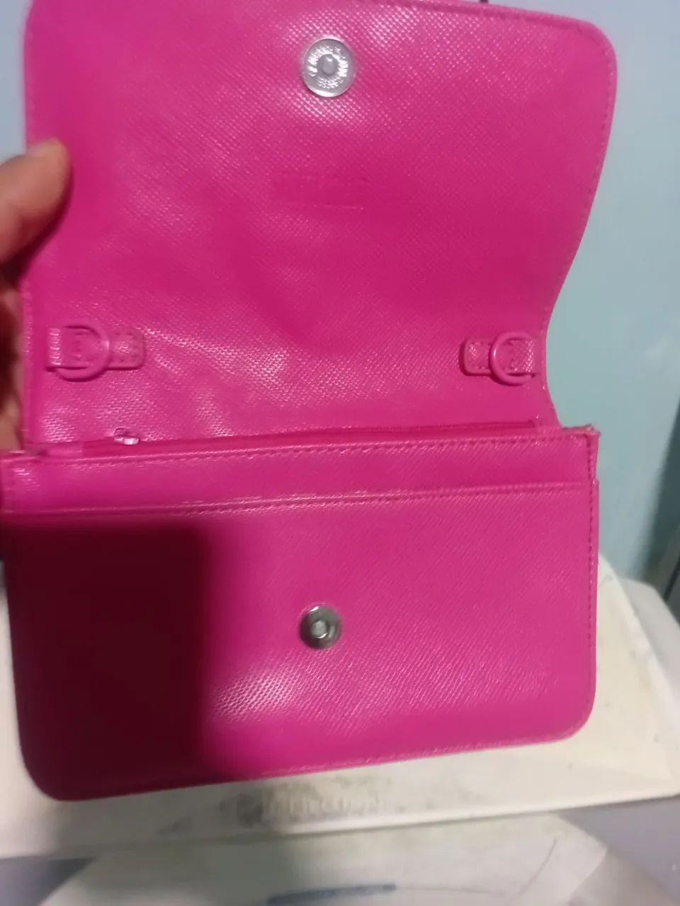Carteira Rosa Elegante - Foto 4