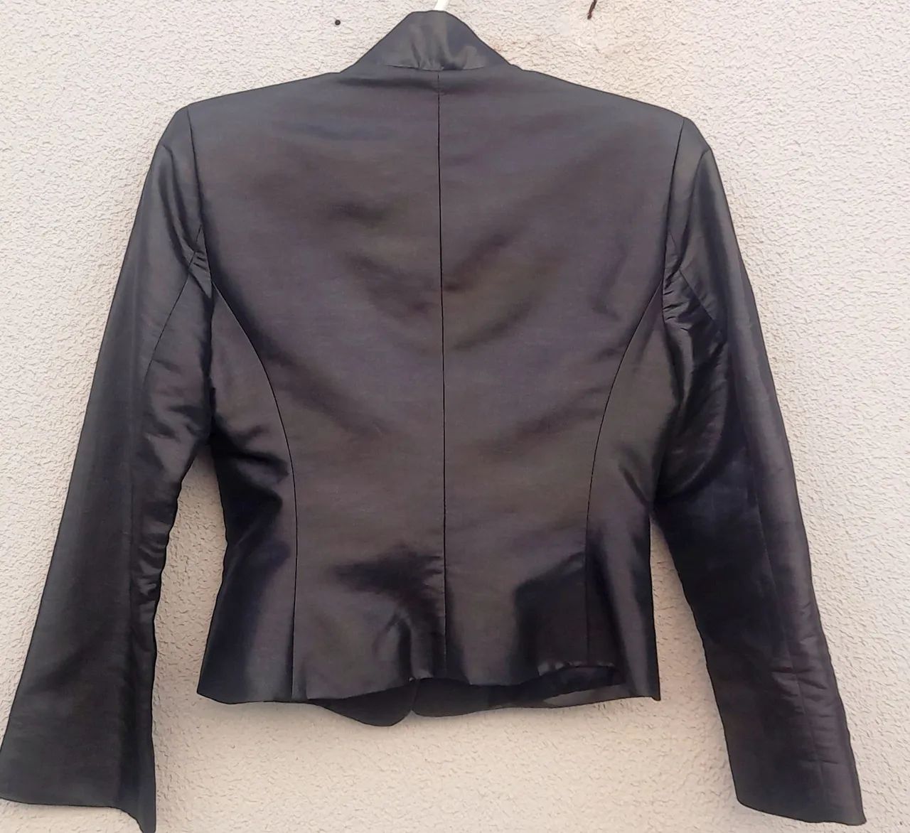 Blazer acetinado Silvia Dore - Foto 3