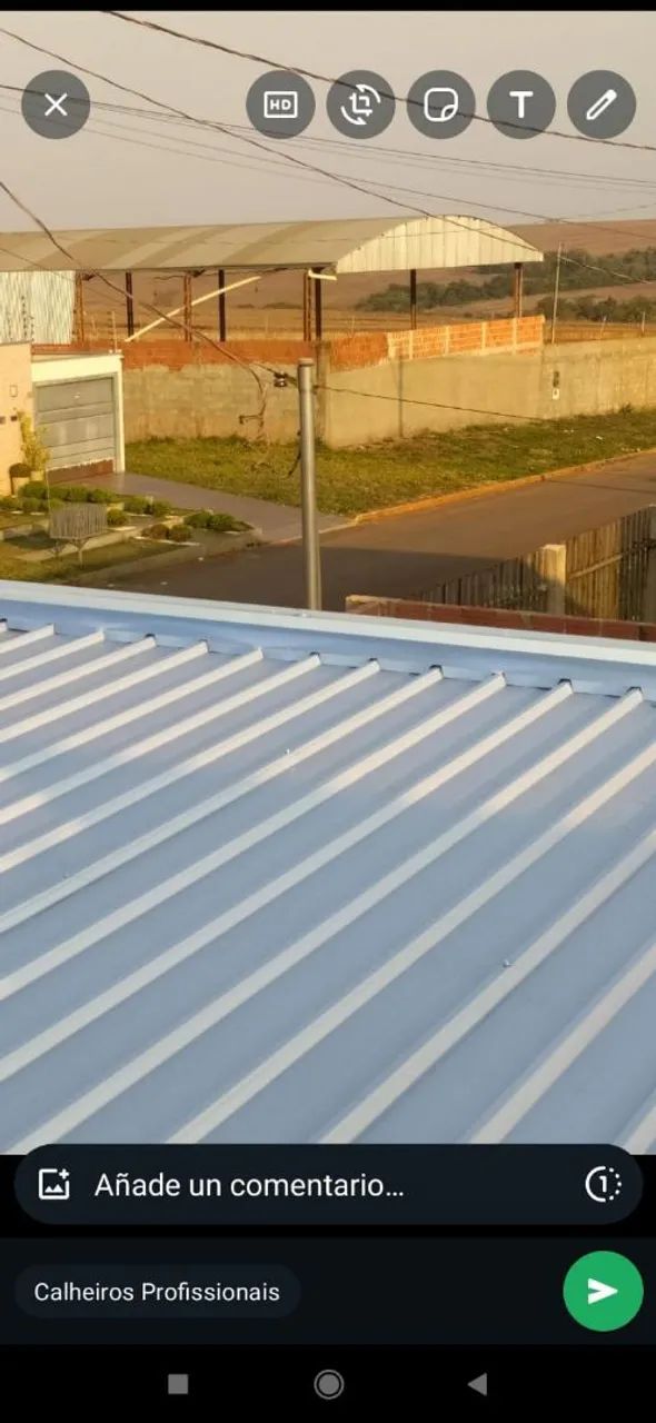 Calhas e Rufos em zinco galvanizado - Foto 4