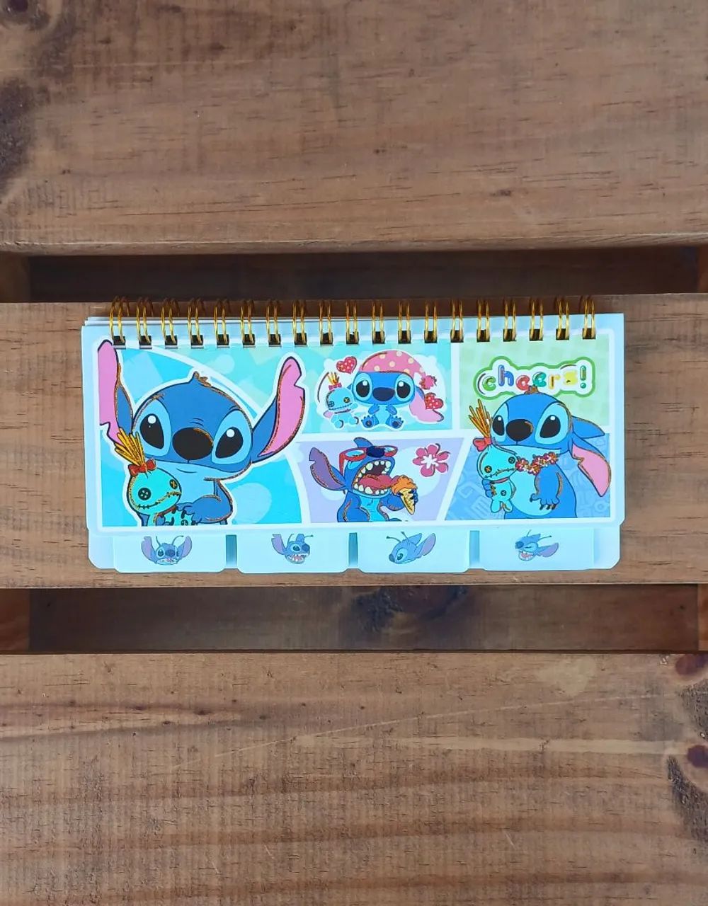 Cadernos Stitch - Diversos modelos (Fun, Cheers, Good) - Foto 4