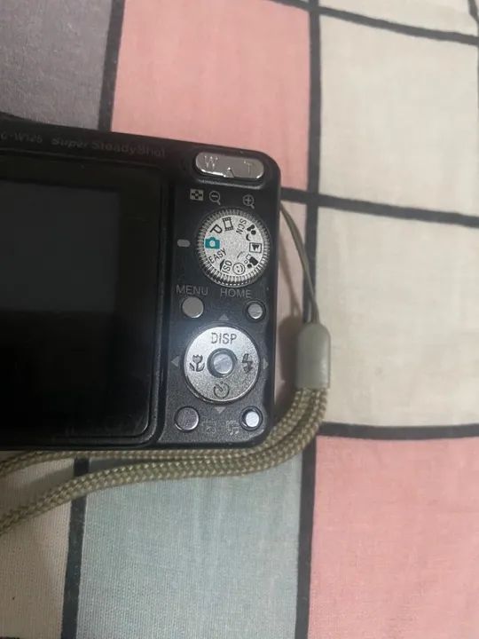 Câmera Sony CyberShot DSC-W125 - sem bateria para teste - Foto 3