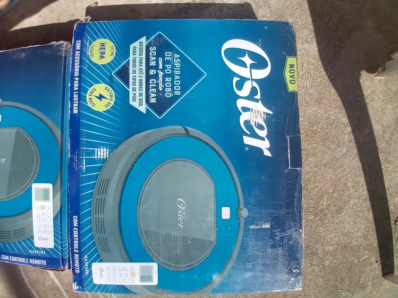 Aspirador de Pó Robô Oster Scan & Clean - Novo