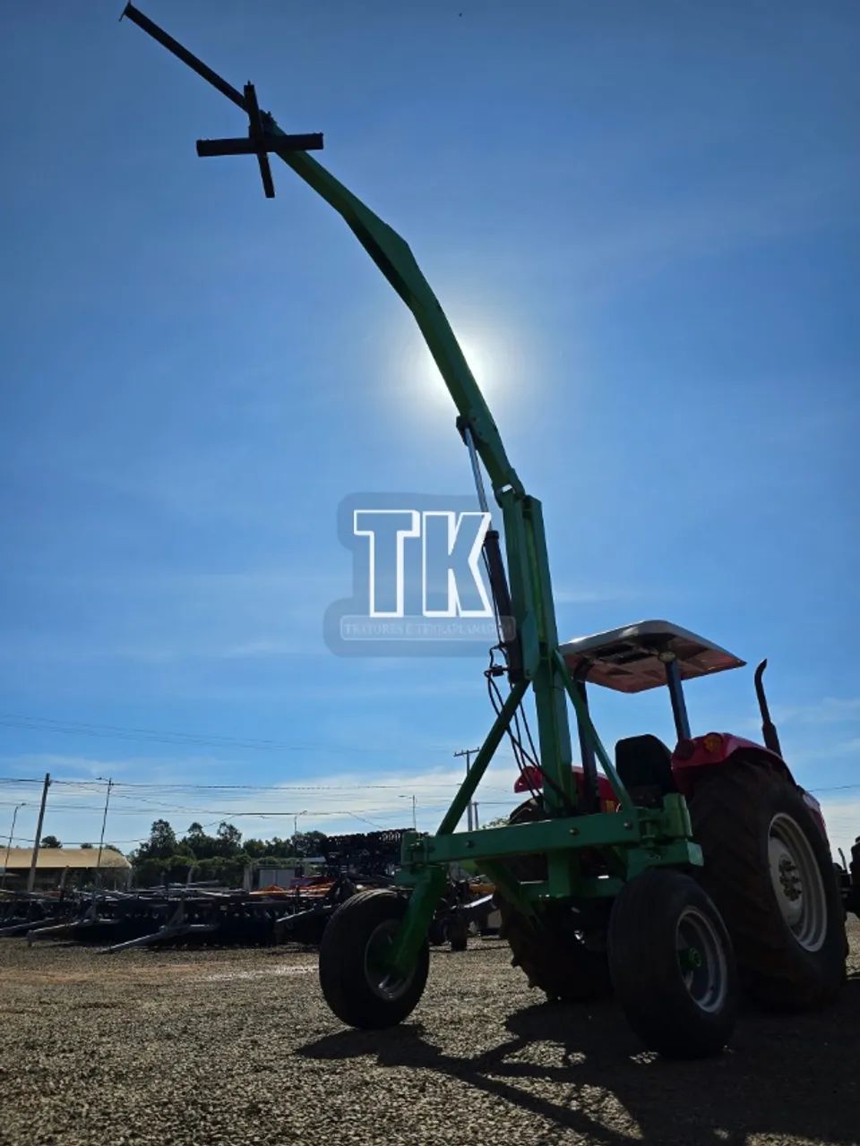 GUINCHO BIG BAG RODA LOUCA 1.200 KG MARCA MATÃO - Tk Tratores Nova Andradina-MS - Foto 3
