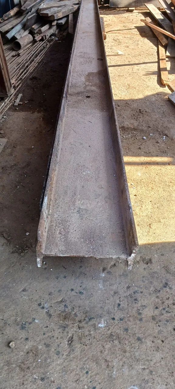 VIGA DE FERRO 5,80MT DE COMPRIMENTO X 24CM LARGURA //// R$1450,00 - Foto 3