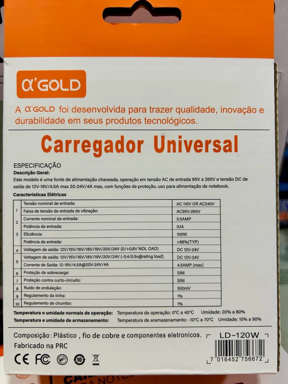 Carregador Universal para Notebook ! Gold ! - Foto 4