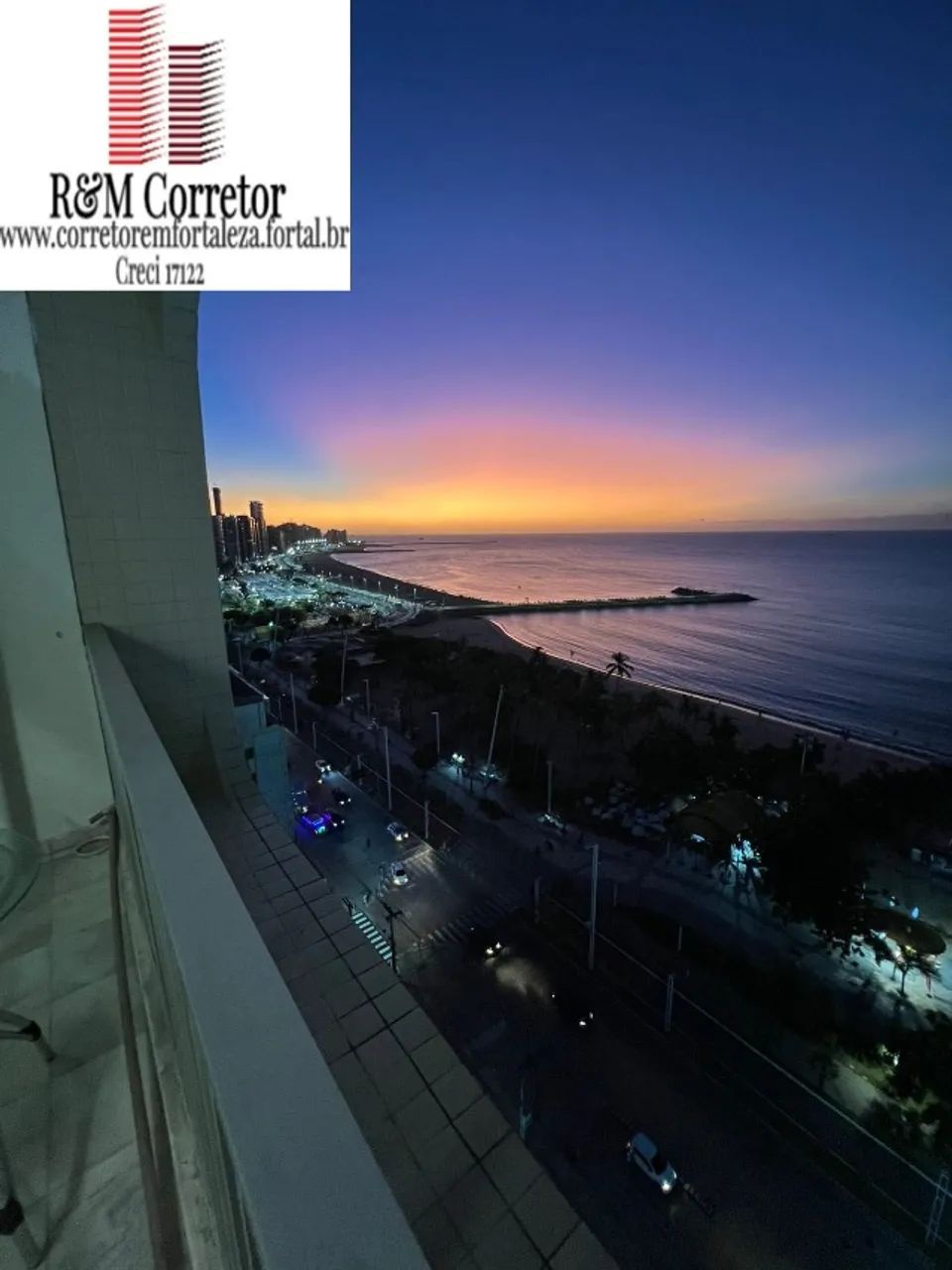 Apartamento por temporada a partir R$ 320,00 no Meireles da Beira-mar  em Fortaleza-CE