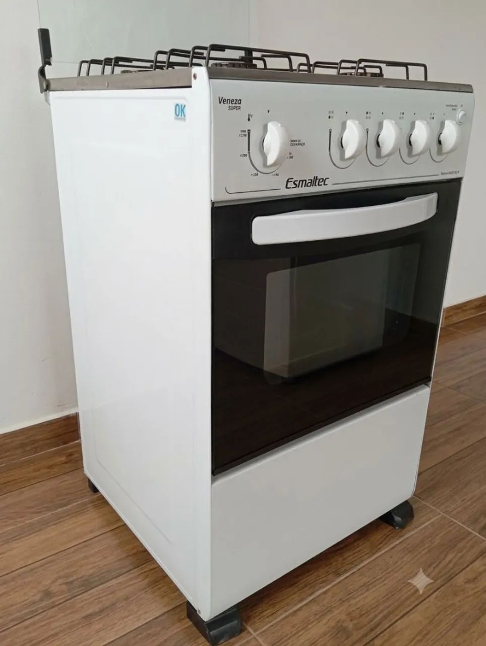 Fogão Esmaltec 4 bocas automático 