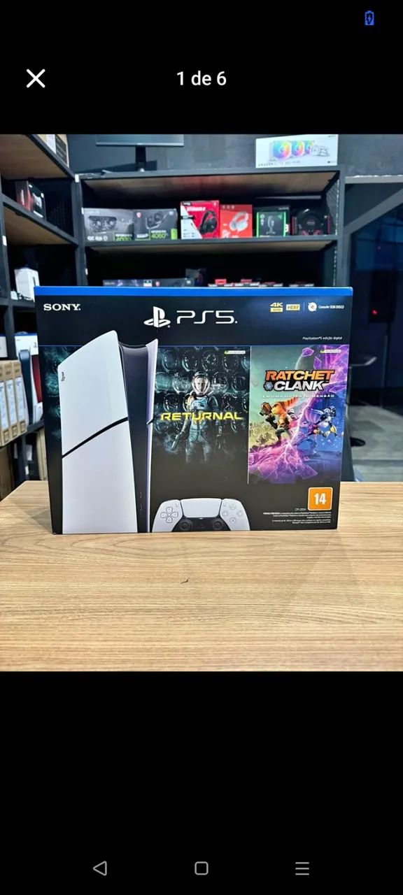 PlayStation5 Slim na caixa  - Foto 2
