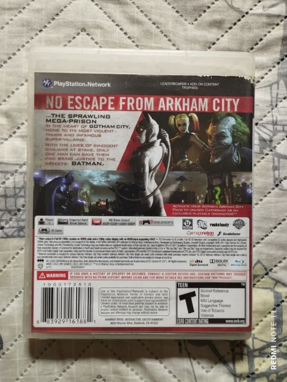 Batman Arkham City PS3 Original Completo - Foto 2
