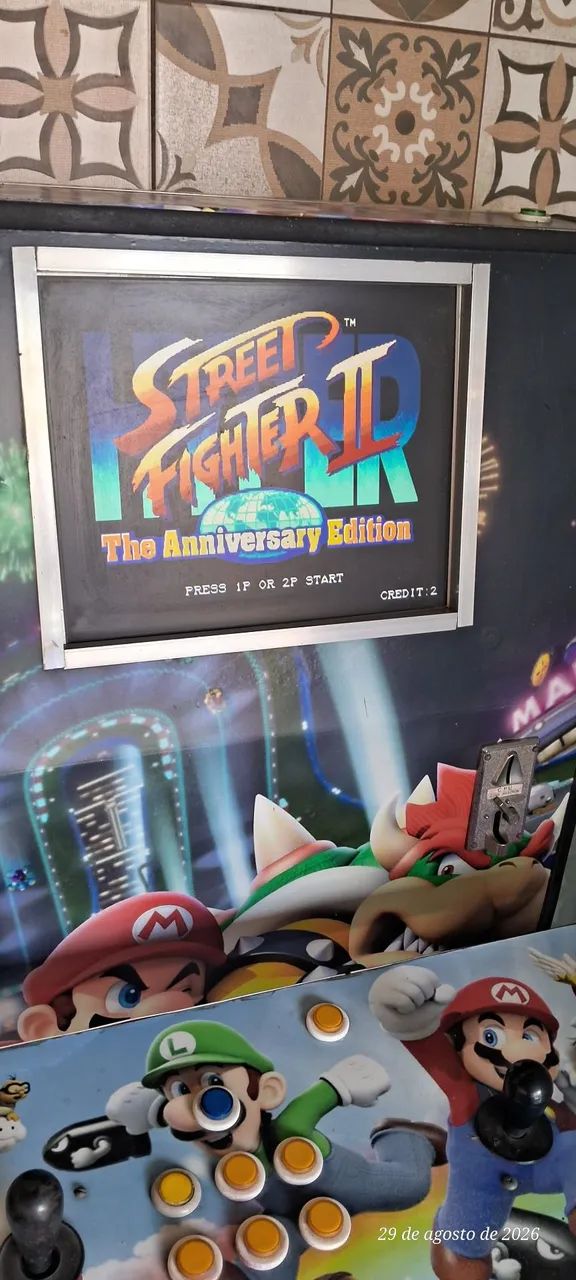 Fliperama arcade 26800 jogos - Foto 5
