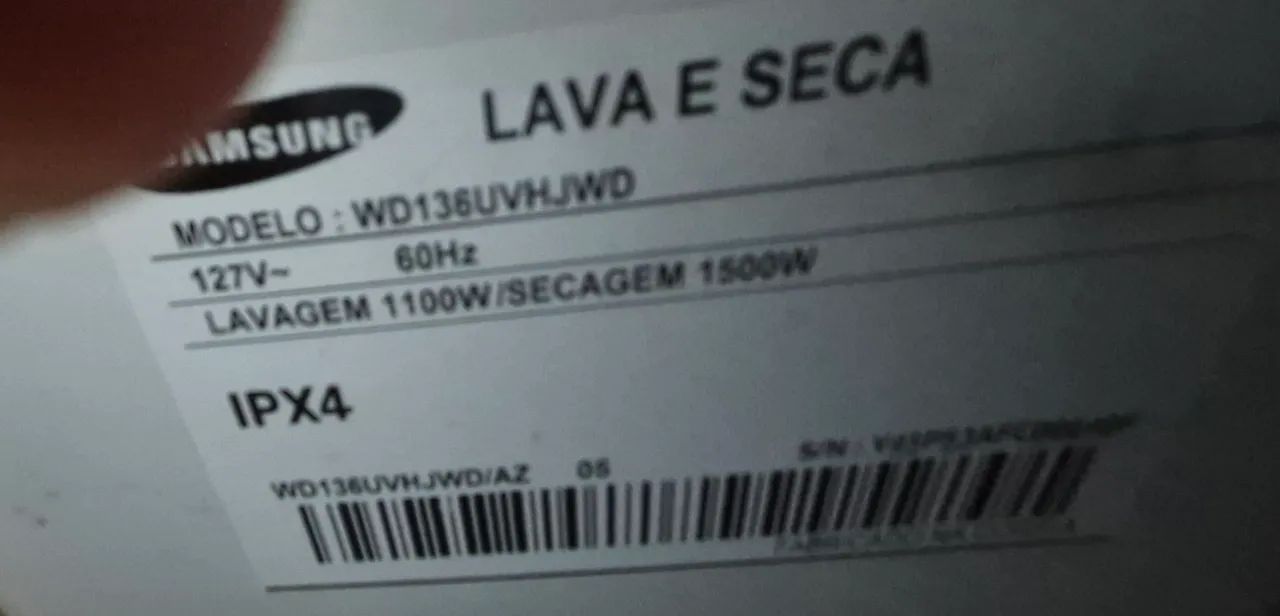 Lava e seca Samsumg com defeito  - Foto 3