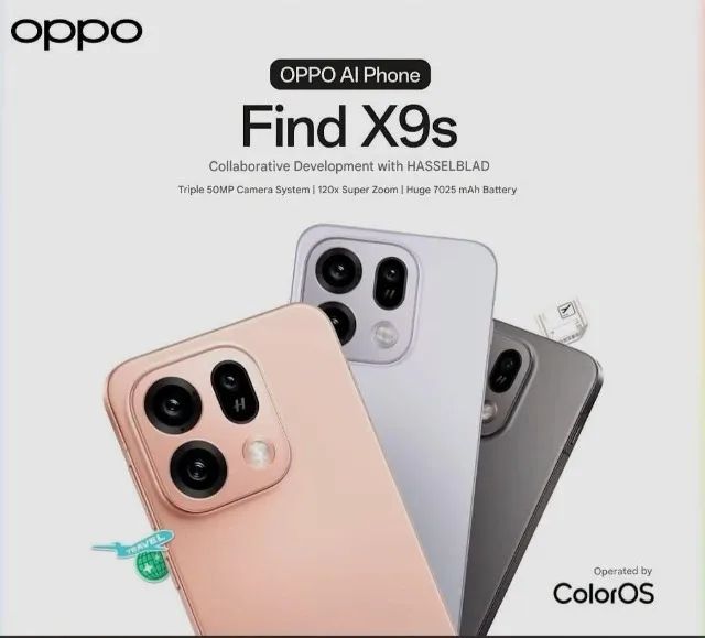 OPPO Find X9s 512GB 7025mAh GLOBAL - Foto 3