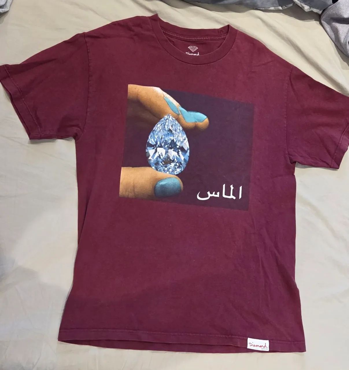 Camiseta Diamond skate rara - Foto 2