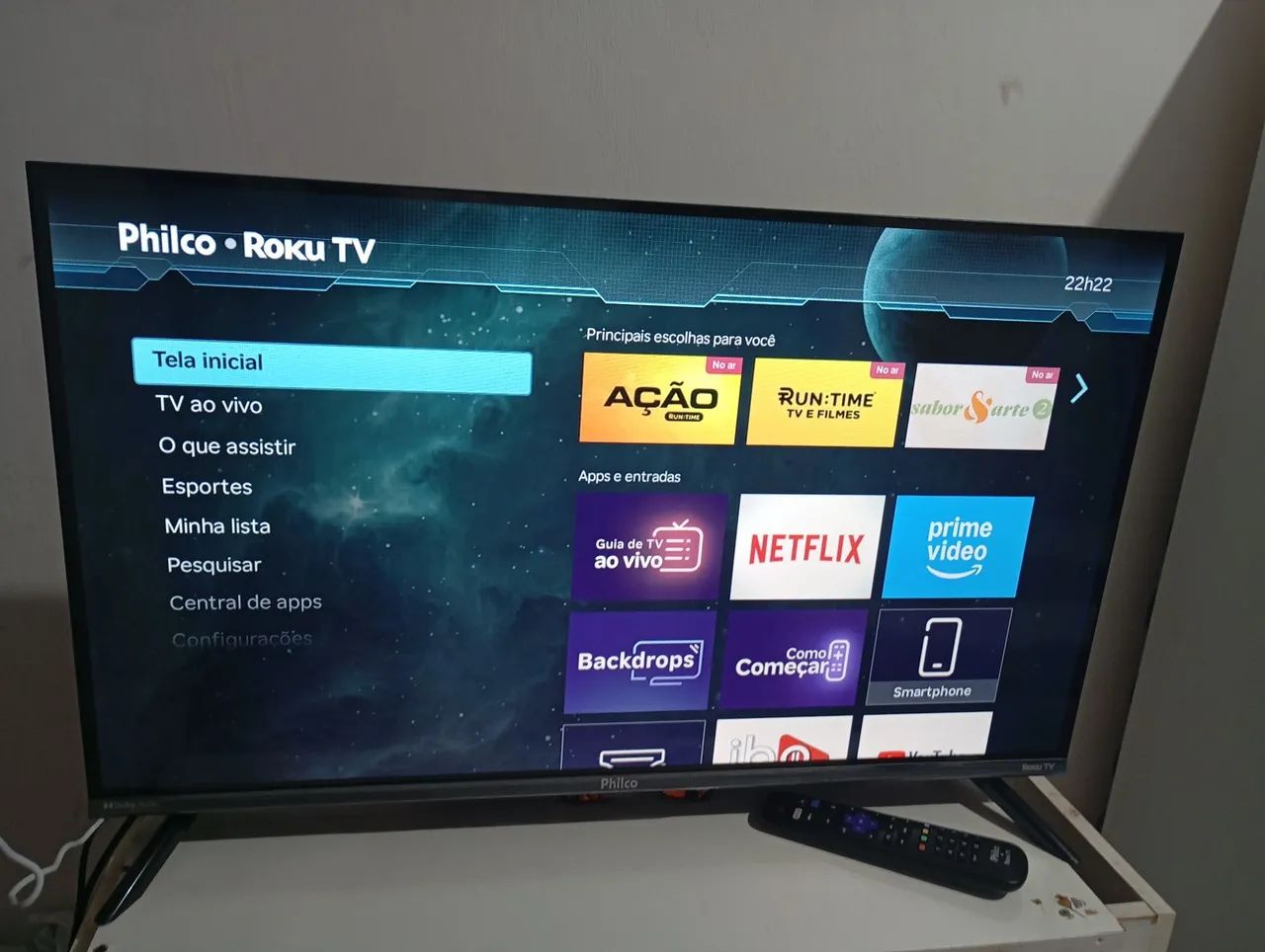 Tv smart 32 polegadas Roku Philco  - Foto 2