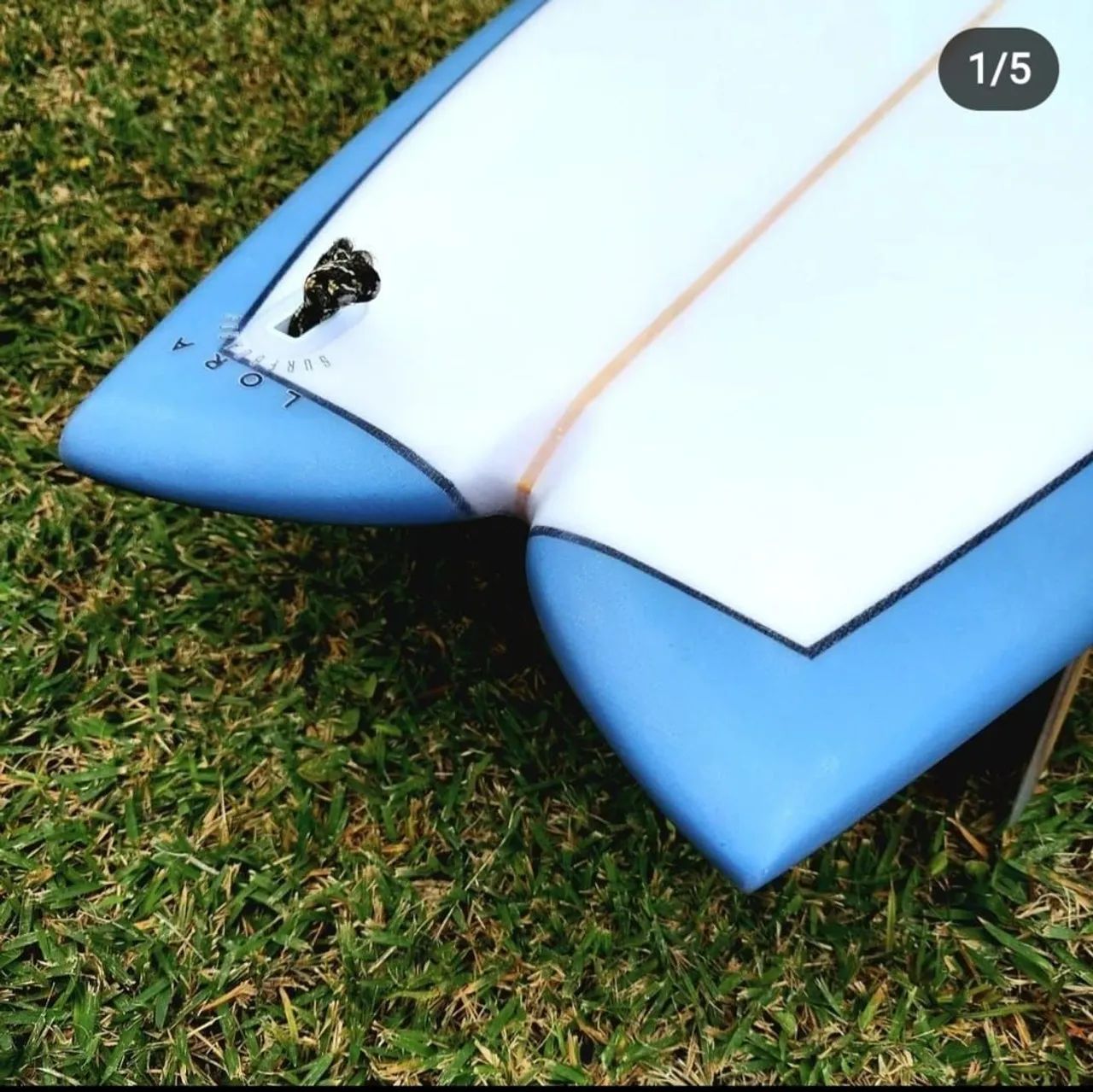 Prancha de Surf Fish Twin Tetro - Shape Lora - Foto 3