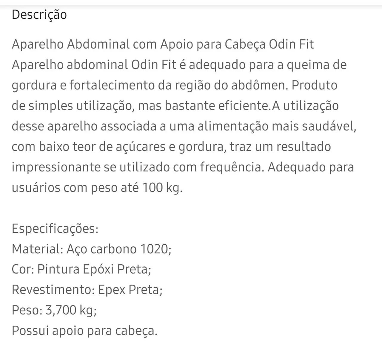 Aparelho Abdominal  - Foto 3