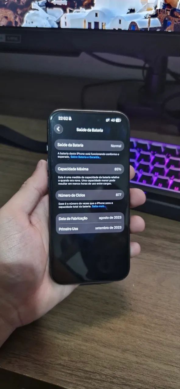 iPhone 15 Pro - 256gb - Foto 2